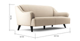Andreas 3 Seater Sofa