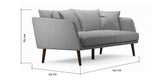 Magnus 3 Seater Sofa