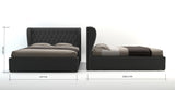 Anica Gas Lift King Size Bed Frame