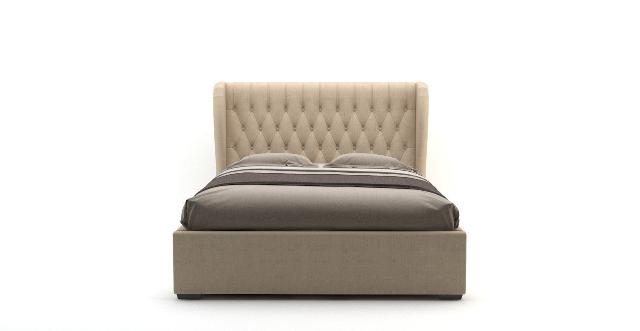 Anica Gas Lift Queen Size Bed Frame