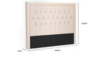 Celine Queen Size Bed Head