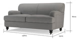 Elisa 2 seater sofa