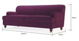 Elisa 3 seater sofa