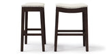 Hocker Set of 2 Bar Stools - Goldilocks 71.5