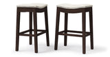 Hocker Set of 2 Bar Stools - Goldilocks 71.5