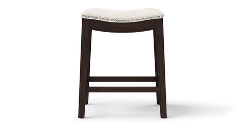 Hocker Set of 2 Bar Stools - Linda Low 62.5