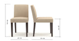Jesper 2 x Dining Chair