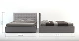 Leia Gas Lift King Size Bed Frame