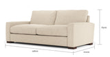 Manhattan 3 Seater Sofa