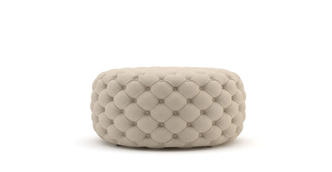 Marken Large Round Ottoman