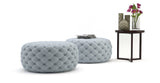 Marken Large Round Ottoman
