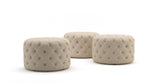 Marken Small Round Ottoman
