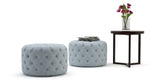 Marken Small Round Ottoman