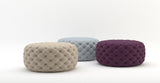 Marken Large Round Ottoman