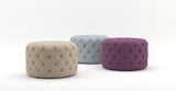 Marken Small Round Ottoman