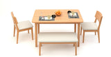Mokuzai [木] Dining Bench