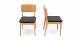 Mokuzai [木] 2 x Dining Chair