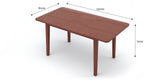 Mokuzai [木] Extendable Dining Table