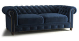 Notting Hill Velvet Chesterfield 3 seater sofa