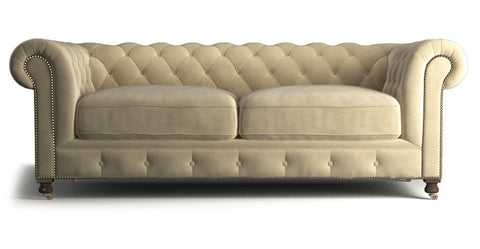 Notting Hill Velvet Chesterfield 3 seater sofa