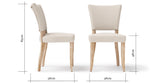 Sofia 2 x Dining Chair