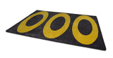 Contemporary Wool Rug - Avlang Rug in Grey and Yellow