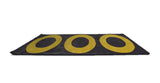 Contemporary Wool Rug - Avlang Rug in Grey and Yellow