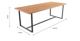 Brunswick Dining Table 220x90cm