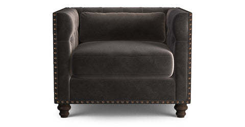 Florence Velvet Chesterfield 1 seater Armchair