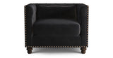 Florence Velvet Chesterfield 1 seater Armchair