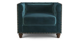 Florence Velvet Chesterfield 1 seater Armchair