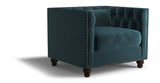 Florence Velvet Chesterfield 1 seater Armchair