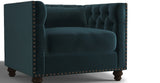 Florence Velvet Chesterfield 1 seater Armchair