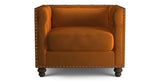 Florence Velvet Chesterfield 1 seater Armchair