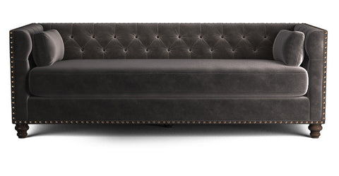 Florence Velvet Chesterfield 3 seater sofa