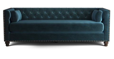 Florence Velvet Chesterfield 3 seater sofa