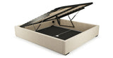King Size Upholstered Gas Lift Bed Frame Base