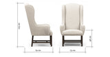 Harper Wing Back Armchair