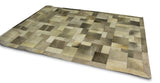 Cowhide Leather Rug - Konstursag Cowhide Rug in Tonal Grey