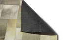 Cowhide Leather Rug - Konstursag Cowhide Rug in Tonal Grey