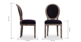 Louis 2 x Dining Chair