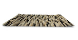 Cowhide Leather Rug - Nyanser Cowhide Rug in Tonal Grey