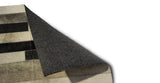 Cowhide Leather Rug - Nyanser Cowhide Rug in Tonal Grey