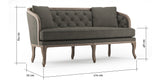 Oliver 3 Seater Sofa