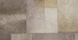 Cowhide Leather Rug - Pixeleret Cowhide Rug in Tonal Grey