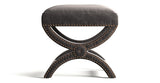 Portobello Foot Stool Ottoman or Side Table