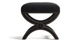 Portobello Foot Stool Ottoman or Side Table