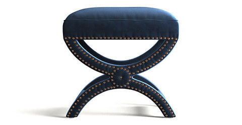 Portobello Foot Stool Ottoman or Side Table