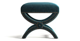 Portobello Foot Stool Ottoman or Side Table