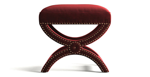 Portobello Foot Stool Ottoman or Side Table